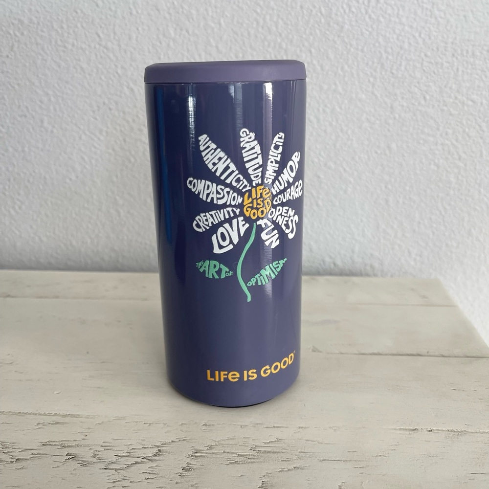 Life is Good Cooler Cup - perfect for a w h i t e c l a w - Picture 1 of 4